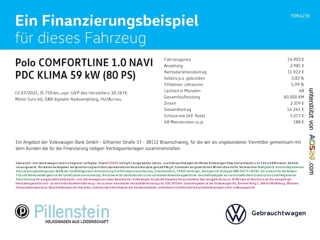 Volkswagen Polo Comfortline