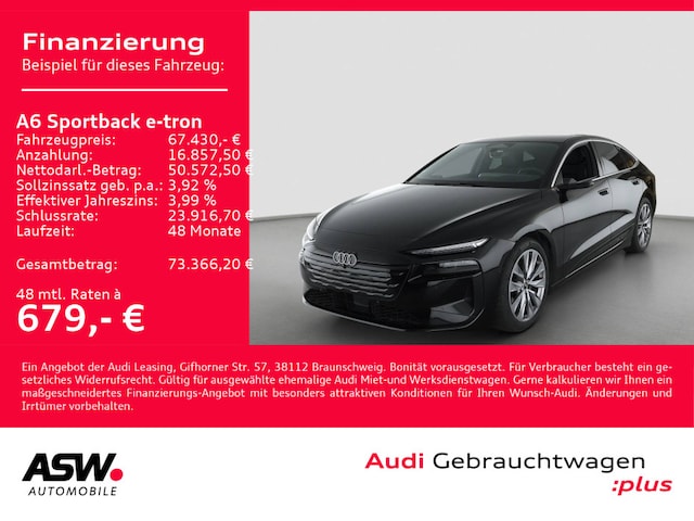 Audi A6 e-tron Sportback