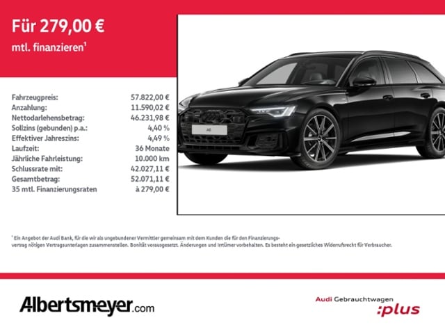 Audi A6 45 TDI Avant Quattro S-Line S-Tronic