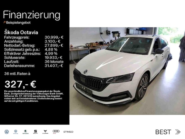 Skoda Octavia 2.0 TDI Combi Sportline