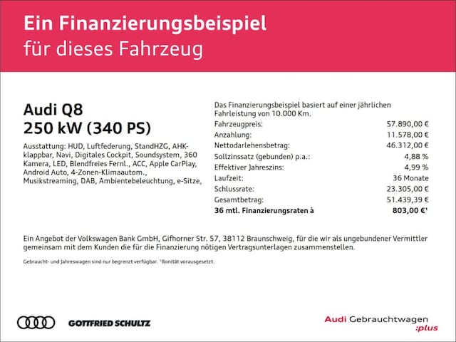 Audi Q8 55 TFSI Quattro
