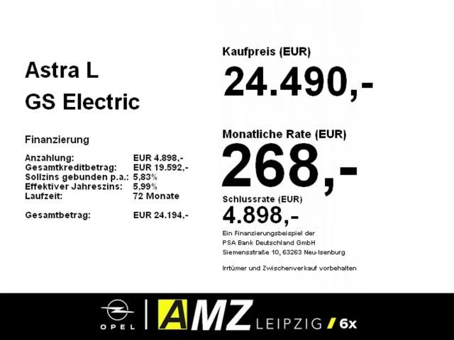 Opel Astra GS-Line Grand Sport