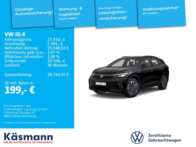 Volkswagen ID.4 77 KWh Performance Pro