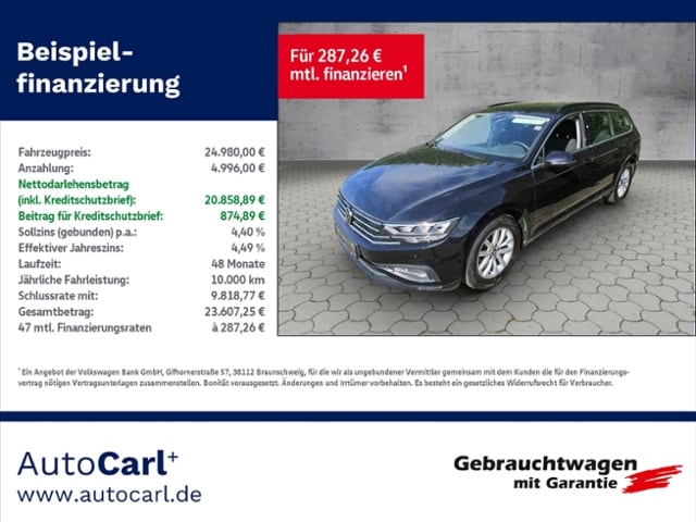 Volkswagen Passat 2.0 TDI DSG Variant