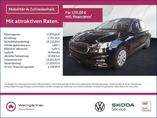 Skoda Fabia 1.0 TSI