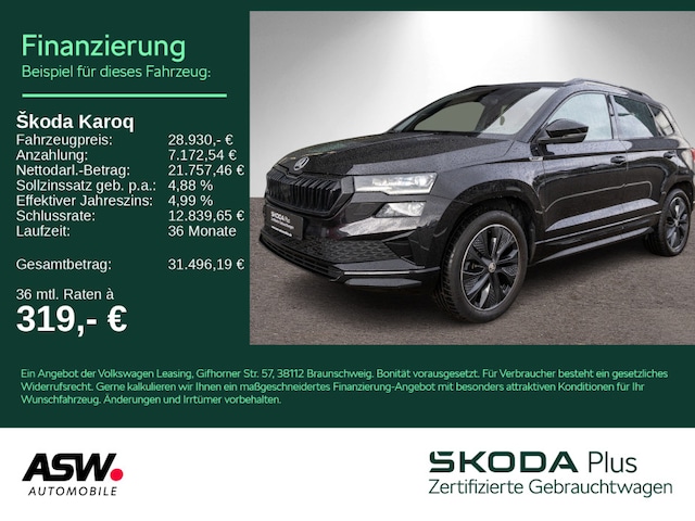 Skoda Karoq 2.0 TDI Sportline