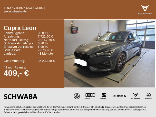 Cupra Leon 2.0 TSI Sportstourer