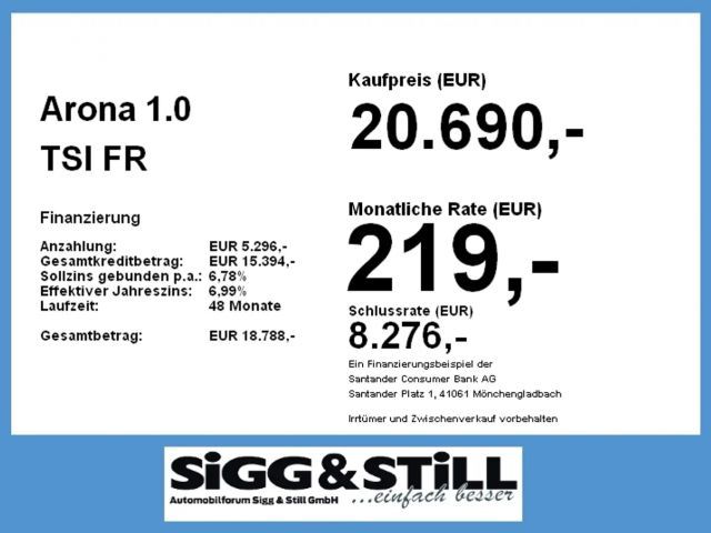 Seat Arona 1.0 TSI FR-lijn