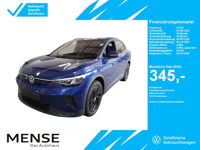 Volkswagen ID.4 |AHK|WPumpe|CarPlay|SpurH|el.Heck|LED