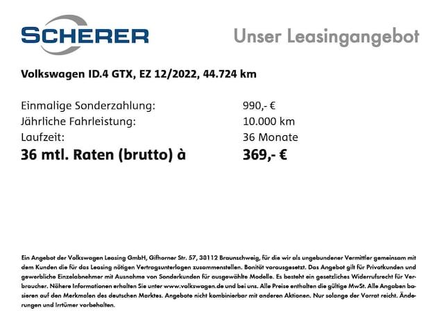 Volkswagen ID.4 4Motion GTX