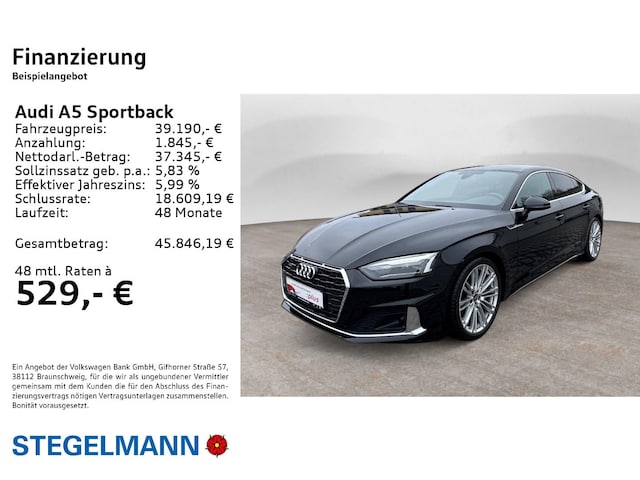 Audi A5 40 TDI Quattro S-Tronic Sportback