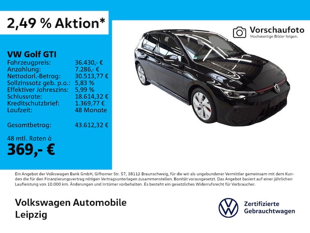 Volkswagen Golf 2.0 TSI DSG GTI Golf VIII