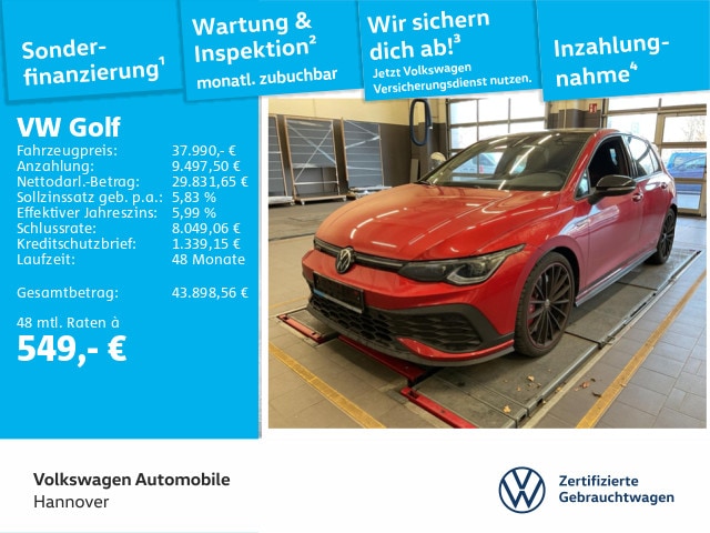 Volkswagen Golf 2.0 TSI DSG GTI Golf VIII