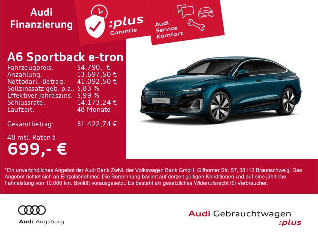 Audi A6 e-tron Sportback