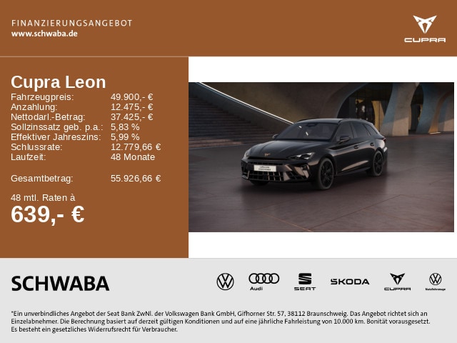 Cupra Leon 2.0 TSI Sportstourer VZ