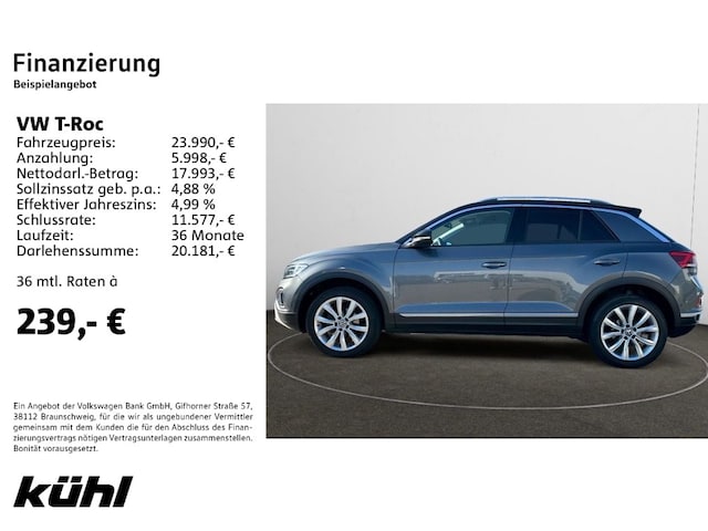 Volkswagen T-Roc 1.5 TSI Style