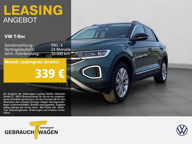 Volkswagen T-Roc 1.5 TSI DSG Style