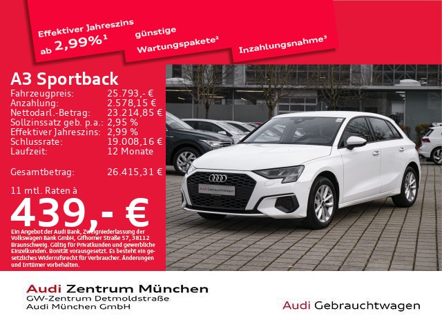 Audi A3 35 TDI S-Tronic Sportback