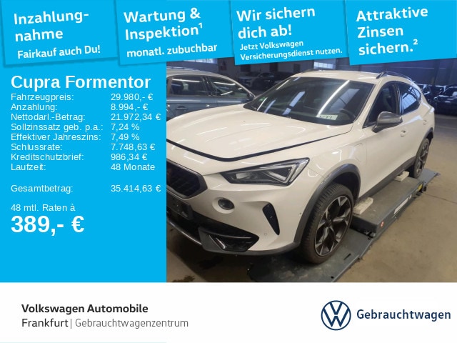 Cupra Formentor 1.4 DSG VZ e-Hybrid