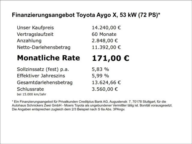 Toyota Aygo X Business Comfort Hatchback