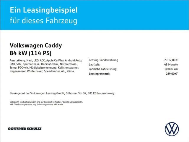 Volkswagen Caddy 1.5 TSI Life
