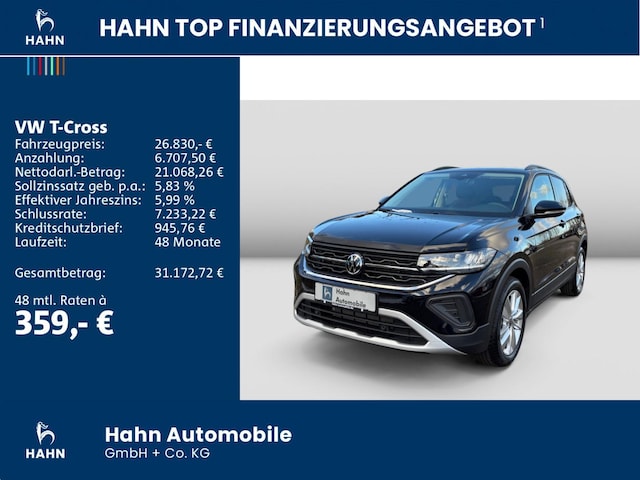 Volkswagen T-Cross 1.0 TSI DSG Life