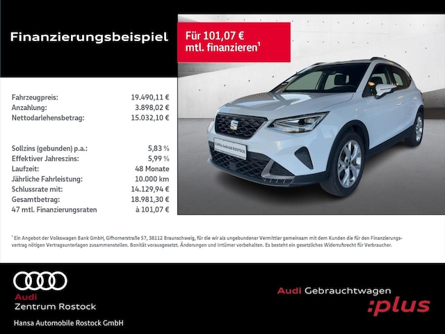 Seat Arona 1.0 TSI FR-lijn