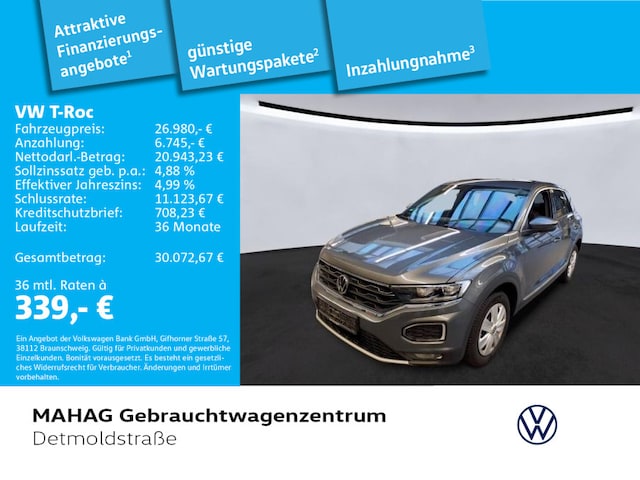 Volkswagen T-Roc 1.5 TSI DSG Sport