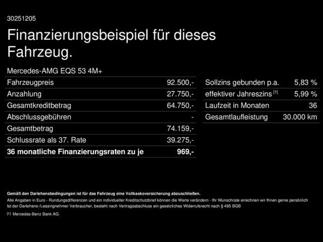 Mercedes-Benz EQS 4MATIC+ 53 AMG Line Sedan