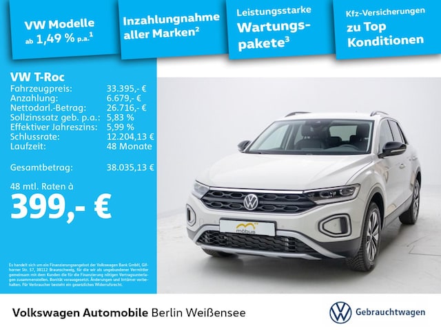 Volkswagen T-Roc 1.5 TSI DSG