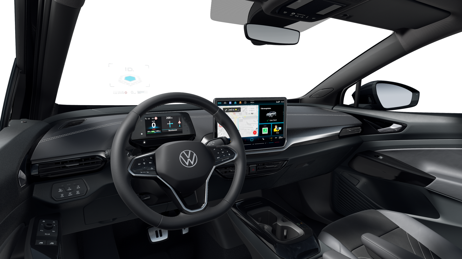 Volkswagen ID.5 286PS NP.69tACC.5JG.WÄRMEPUMPE.AHK.AREA-VIEW.HARMAN.NAVI.HUD.LED.APP-C