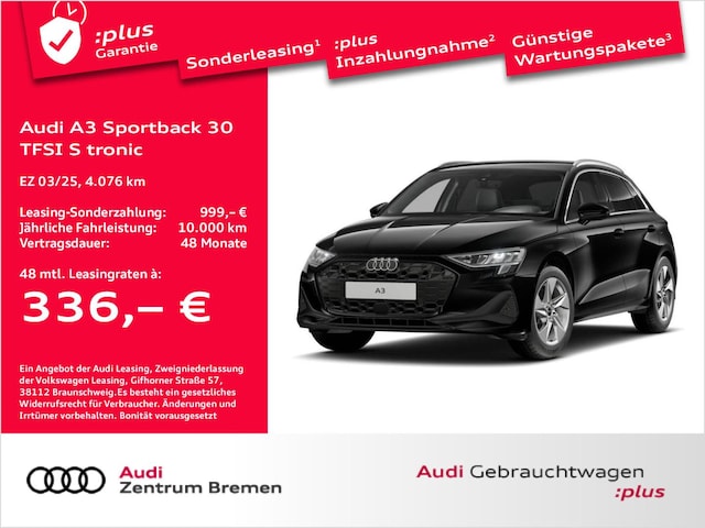 Audi A3 30 TFSI S-Tronic Sportback