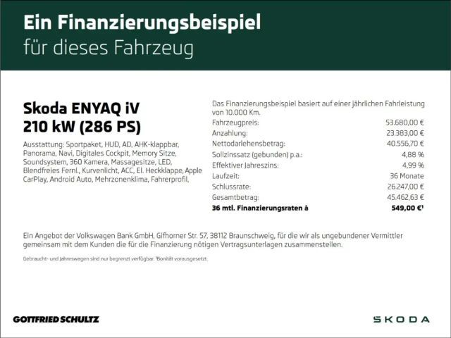 Skoda Enyaq Coupe Sportline