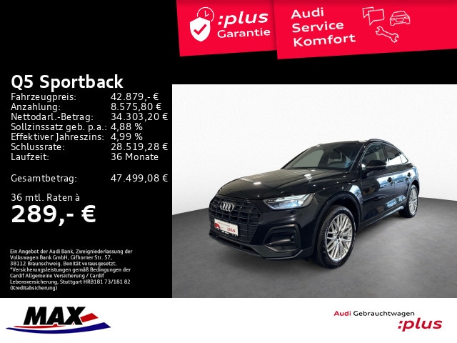 Audi Q5 45 TFSI Quattro S-Tronic Sportback