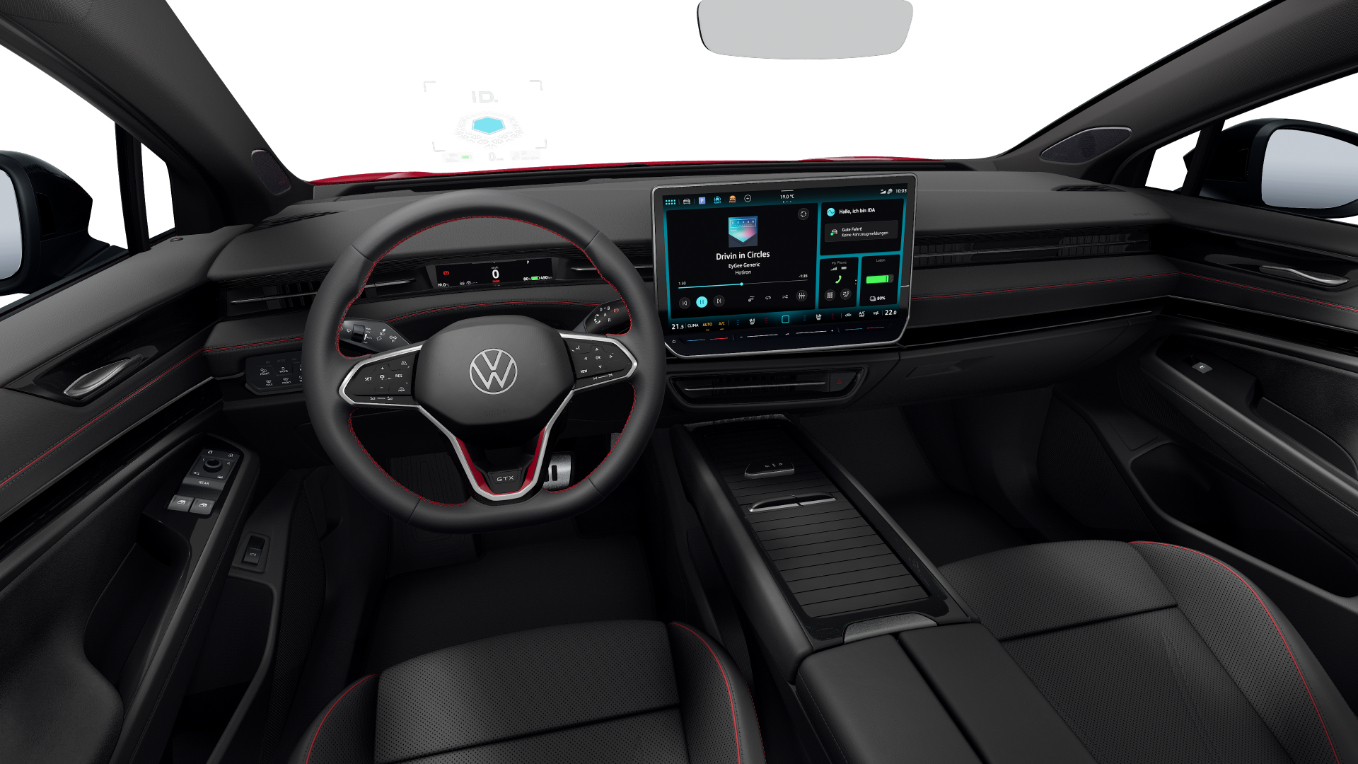 Volkswagen ID.7 340PS 4M NP. 76T ACC.5J-G.WÄRMEPUMPE.KAMERA.HARMAN.HUD.PANO.LED.APP-C