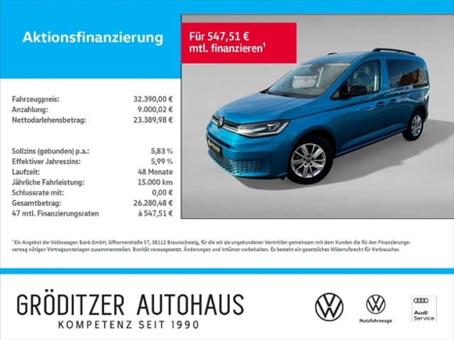 Volkswagen Caddy 2,0 TDI AHK|ACC|LED|NAV|SHZ