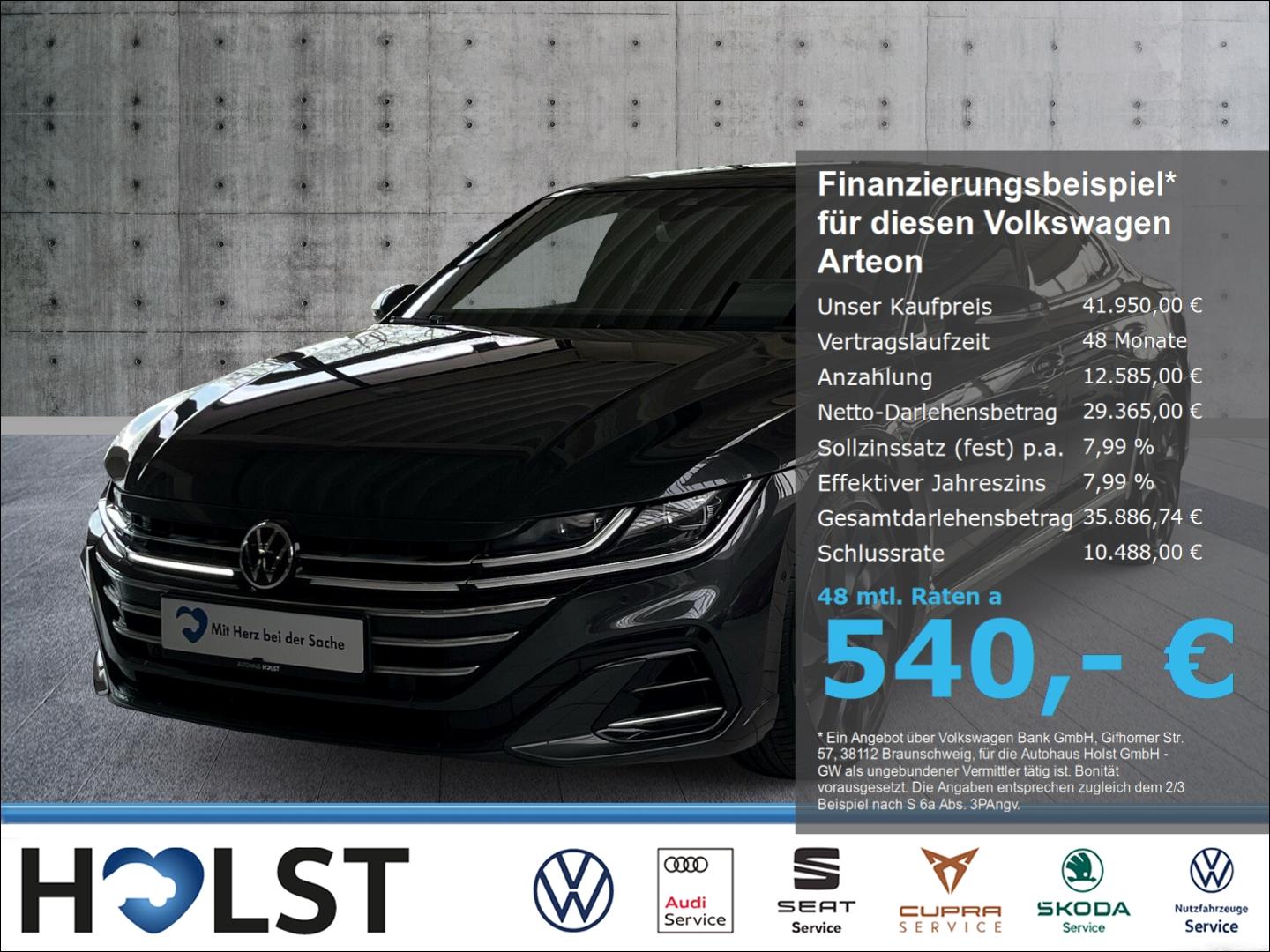 Volkswagen Arteon 2.0 TSI DSG R-Line