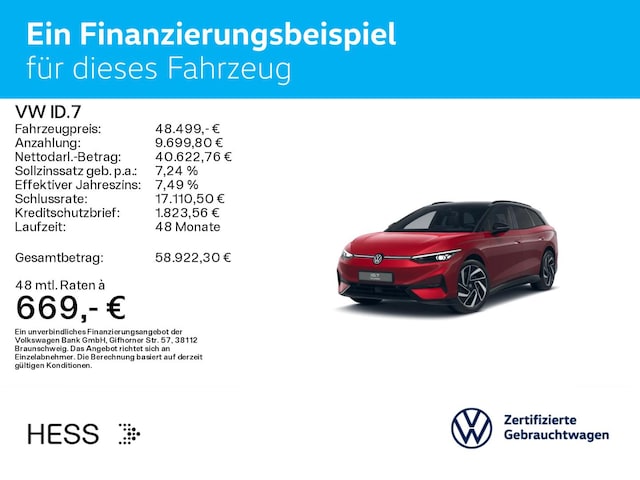 Volkswagen ID.7 IQ.Drive Pro Style Tourer