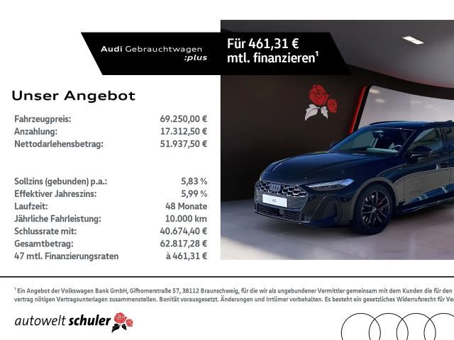 Audi A5 2.0 TFSI Avant Hybride Quattro