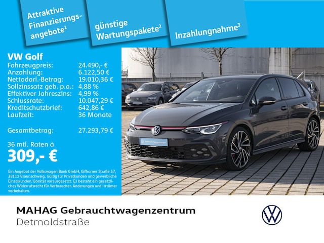 Volkswagen Golf 2.0 TSI GTI Golf VIII IQ.Drive