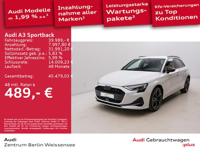 Audi A3 S-Tronic Sportback