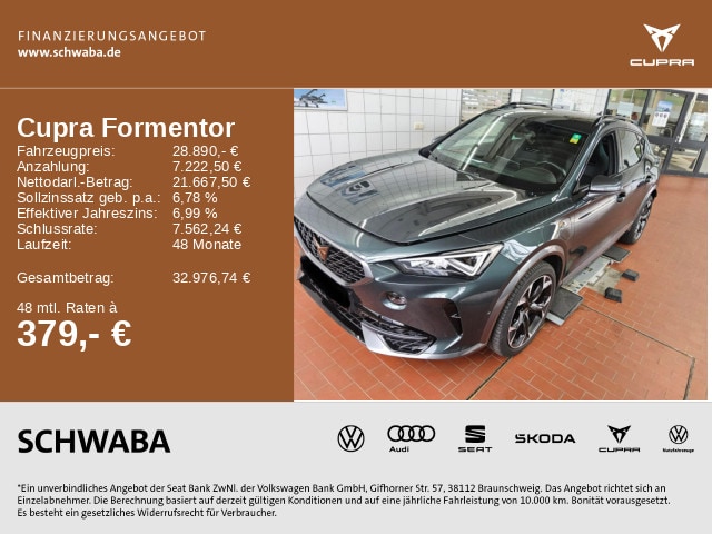 Cupra Formentor 1.4 e-Hybrid VZ