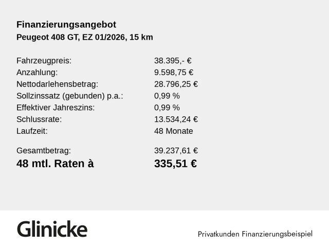 Peugeot 408 GT-Line Hybrid