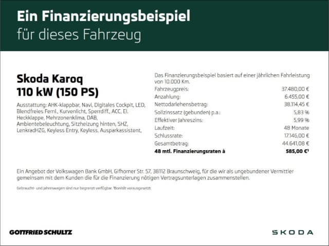 Skoda Karoq 1.5 TSI Selection