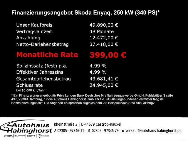 Skoda Enyaq 4x4 Coupe RS