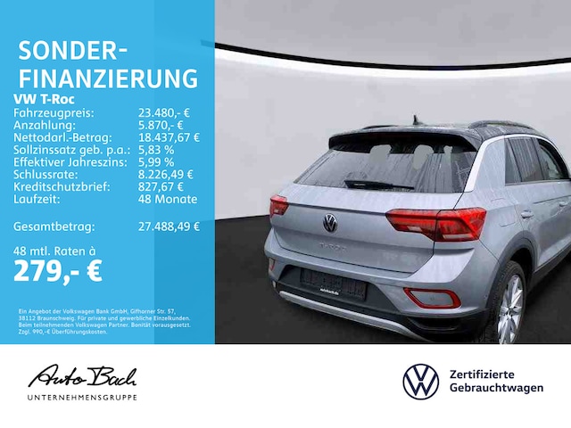 Volkswagen T-Roc 1.5 TSI Life