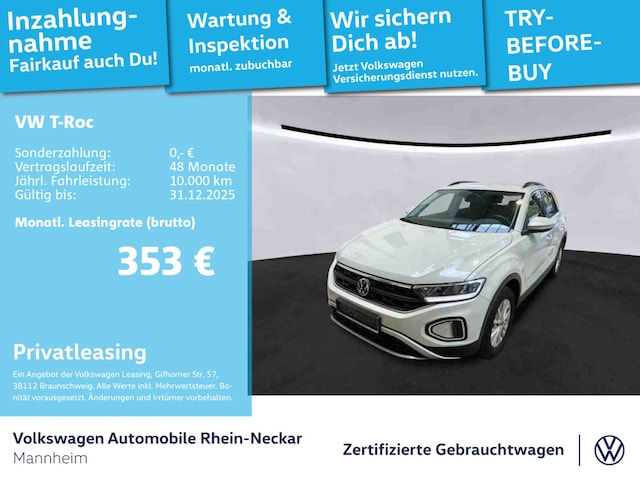 Volkswagen T-Roc 1.5 TSI DSG Life