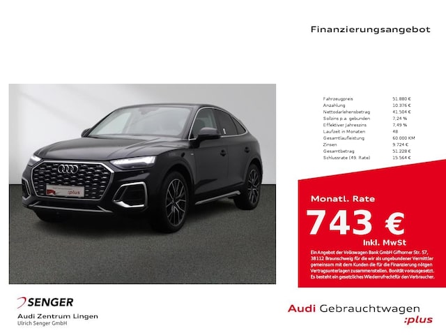 Audi Q5 50 TDI Quattro Sportback
