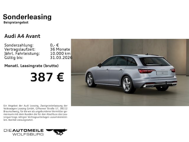 Audi A4 30 TDI Avant S-Tronic