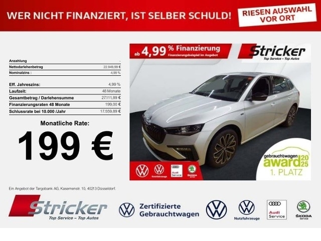 Skoda Scala 1.5 TSI Tour